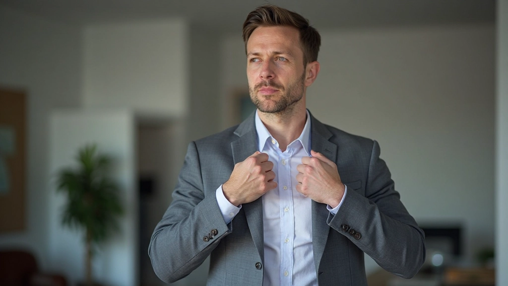 Man die diafragmatisch ademt, buikademhaling demonstratie, gezond adempatroon